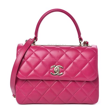 chanel pink small purse